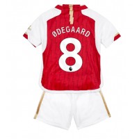 Dres Arsenal Martin Odegaard #8 Domaci za djecu 2023-24 Kratak Rukav (+ kratke hlače)